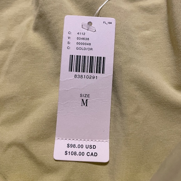 Brand New Anthropologie Gold Sequinned Bandeau Tube Top - Picture 12 of 16